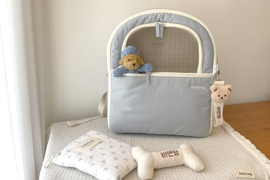 ソフトカーブ バックパック（ブルーグレー） | ba&ttang Japan